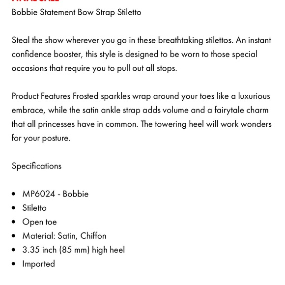 Badgley Mischka Bobbie Statement Bow Strap Stiletto - Picture 15 of 15